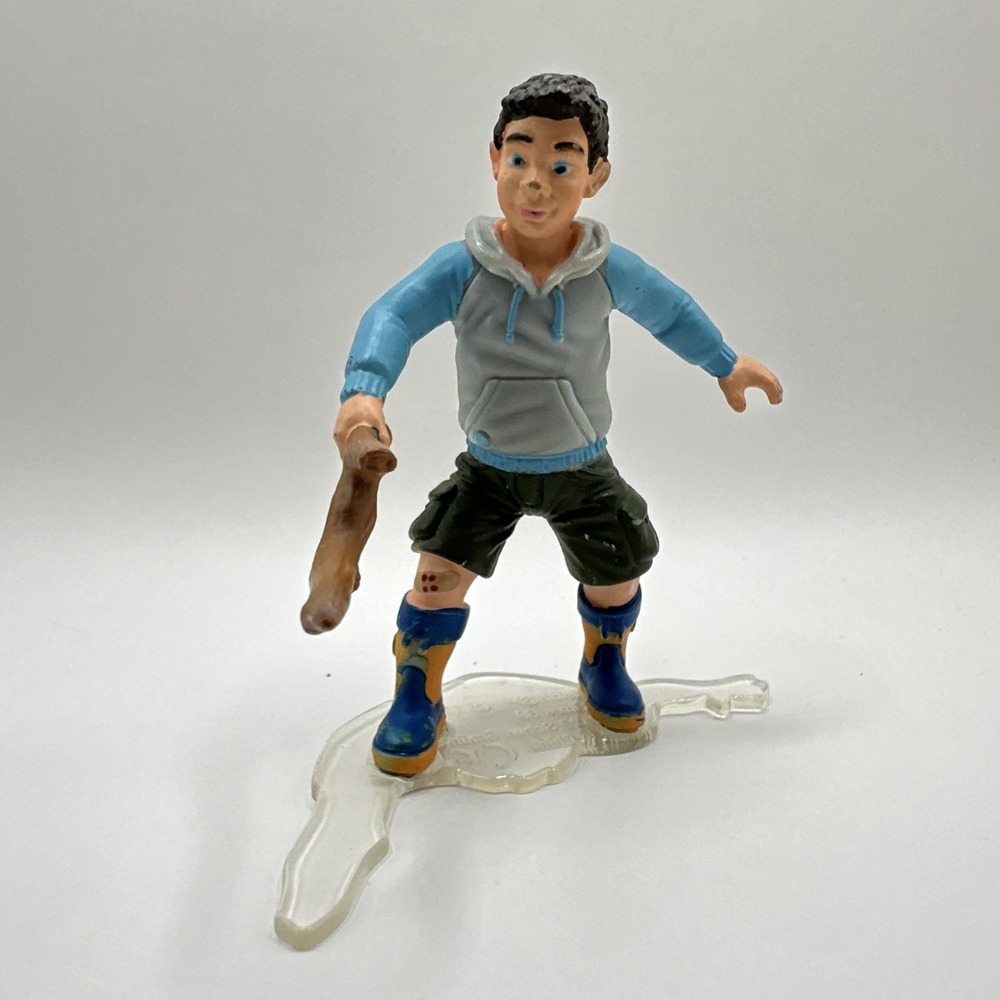 Schleich Boy W Stick Hand Painted Retired 13904
